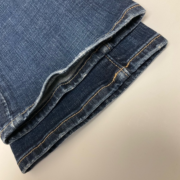 Pilcro and the Letterpress Women's Size 27 Tall Dark Wash Semi Bootcut Jeans - Picture 10 of 12